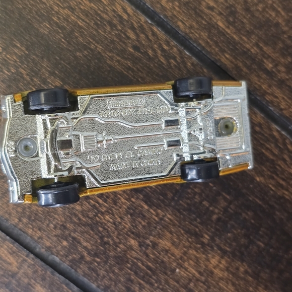 Vintage Matchbox 1970 Gold Chevy El Camino 1982 Hot Wheels BMW M1 Green Cars - Picture 7 of 13